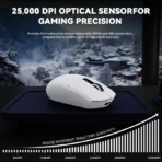 Attack Shark G3Pro (White) | Wireless Gaming Mouse - Image 3