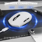 Attack Shark G3Pro (White) | Wireless Gaming Mouse - Image 4