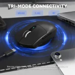 ATTACK SHARK G3PRO Tri-mode Wireless Gaming Mouse [Black] - Image 5