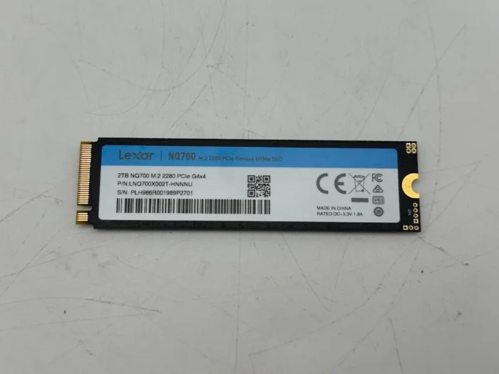 Lexar NQ700 2TB PCIe Gen4x4 NVMe SSD High-Speed Internal Drive