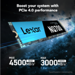 Lexar NQ700 2TB PCIe Gen4x4 NVMe SSD High-Speed Internal Drive