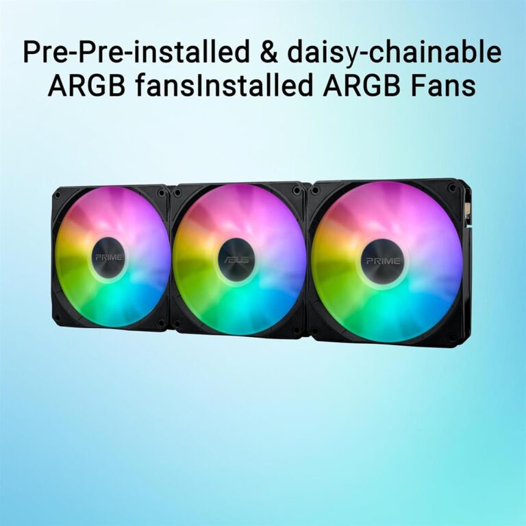 Asus Prime LC 360 ARGB LCD All-in-one CPU Liquid Cooler with Display