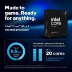 Intel Core Ultra 7 265K Processor - Front View Box Packaging