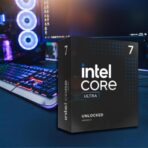 Intel Core Ultra 7 265K Processor - Front View Box Packaging