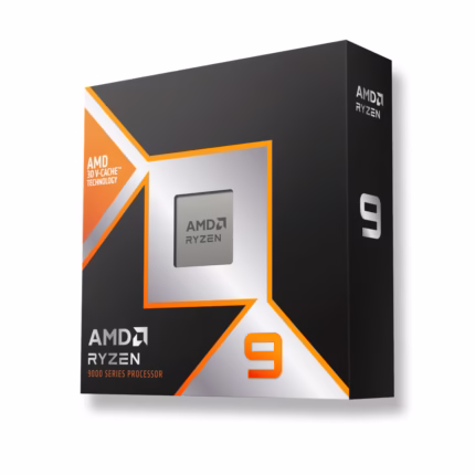 AMD Ryzen 9 9900X3D boxed CPU with 1‑year warranty