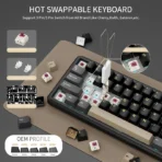 Attack Shark X66 60% Mechanical Keyboard - Starry Black - Image 6
