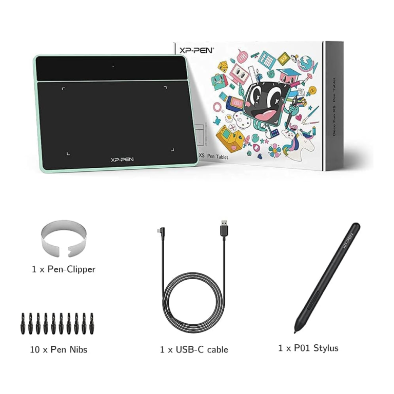 XP-Pen Deco Fun S Graphics Tablet – Ideal for Students and Creators