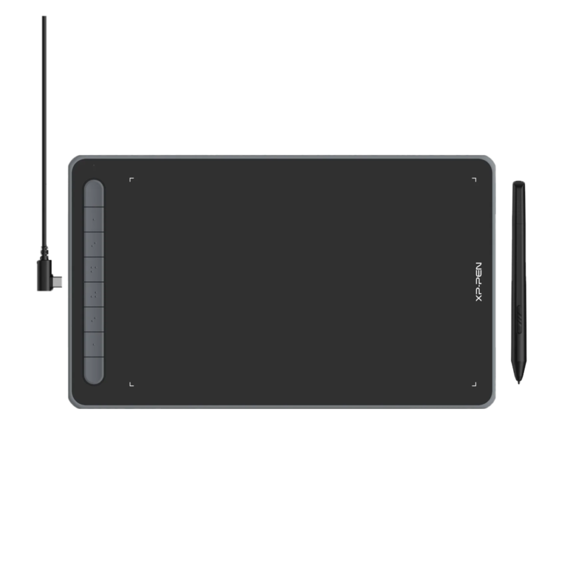 XP-Pen Deco L drawing tablet with X3 stylus and Bluetooth wireless connectivity
