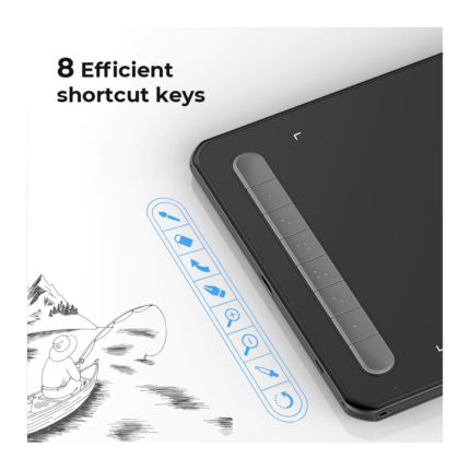 XP‑Pen Deco MW wireless graphics tablet with X3 Elite stylus and shortcut keys