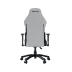 Anda Seat Luna Large Fabric Gaming Chair in grey with ergonomic lumbar and neck support