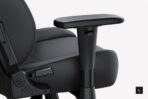 AndaSeat Novis L Series ergonomic gaming chair Elegant Black premium PVC leather