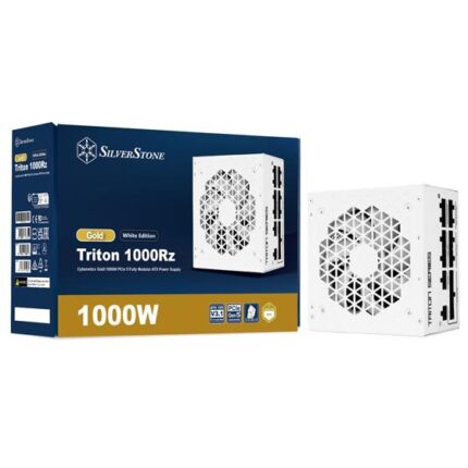 SilverStone Triton 1000Rz 1000W 80 Plus Gold Fully Modular Power Supply – White Edition