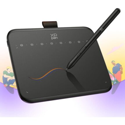 XP-Pen Deco 640 Drawing Tablet with Stylus – Black