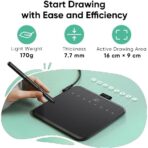 XP-Pen Deco 640 Drawing Tablet with Stylus – Black