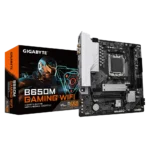 Gigabyte B650M Gaming Wifi DDR5 AMD AM5 motherboard front view