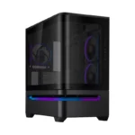 ASUS Prime AP202 ARGB mATX Gaming PC Case - Black