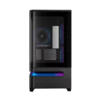 ASUS Prime AP202 ARGB mATX Gaming PC Case - Black - Image 5