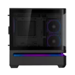 ASUS Prime AP202 ARGB mATX Gaming PC Case - Black - Image 9