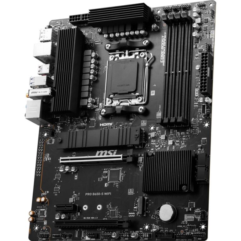 MSI Pro B650-S WiFi DDR5 AMD AM5 ATX Motherboard