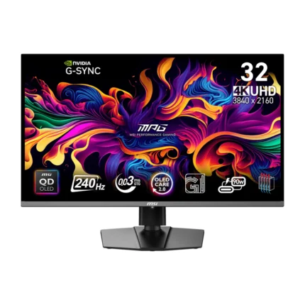 MSI MPG 321URX QD-OLED 32″ 4K UHD Gaming Monitor
