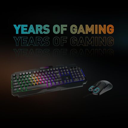 MSI Forge GK100 RGB Gaming Keyboard and Mouse Combo