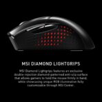 MSI Clutch GM51 Wireless Gaming Mouse & Charging Dock 26K DPI RGB 150Hr Battery