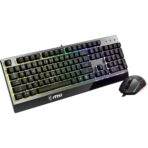 MSI Vigor GK30 RGB Gaming Keyboard and Mouse Combo with RGB lighting