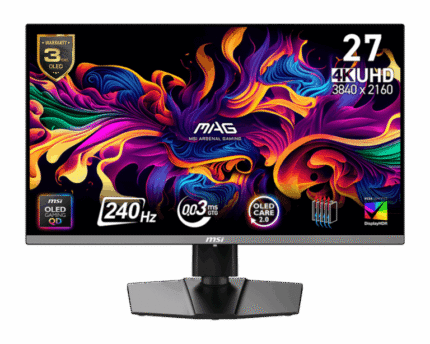 MSI MAG 272UP QD-OLED X24 27-inch 4K 240Hz Gaming Monitor