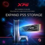 XPG Gammix S70 Blade 512GB PCIe Gen4 M.2 2280 Gaming SSD