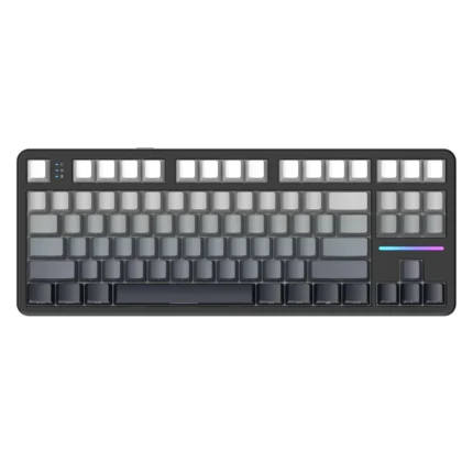 ATTACK SHARK X87 Tri-mode Gasket Mechanical Keyboard – Moon Night