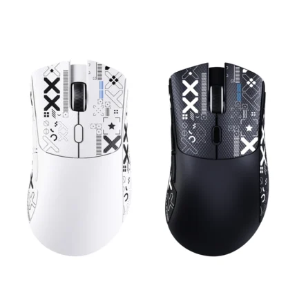 AttackShark R1 Wireless Gaming Mouse – Black & White
