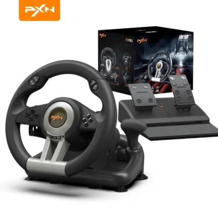 PXN V3 Pro Gaming Racing Steering Wheel with pedals