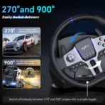 PXN V9 Racing Wheel Gen 2 for PC, Xbox One, Xbox Series X/S, PS4, PS3 - Image 3