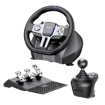 PXN V9 Racing Wheel Gen 2 with 3-pedal set and H-shifter