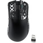 Attack Shark R1 Wireless Gaming Mouse – Tri-Mode, 55g Ultra-Light, 18K DPI, Black