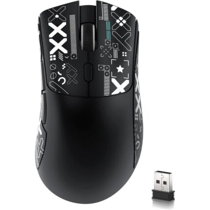 Attack Shark R1 Wireless Gaming Mouse Tri-Mode 18K DPI Lightweight Black