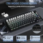 Attack Shark X820 Ultra Wireless Mechanical Keyboard with TFT Display and RGB