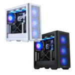 Sonic H7 ATX ARGB Gaming Case with 4x Infinity ARGB Fans Black&White