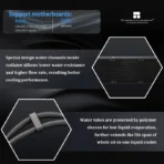 Thermalright Trofeo Vision 360 ARGB Black AIO CPU Liquid Cooler –IPS LCD Screen - Image 4