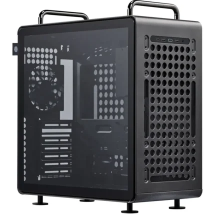 Cooler Master Qube 540 Compact ATX Cube Case Stardust Iron