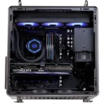 Cooler Master Qube 540 Compact ATX Cube Case Stardust Iron
