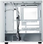 Cooler Master Elite 502 White ATX high airflow PC case with tempered glass