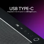 Cooler Master Elite 502 ATX high airflow PC case with tempered glass