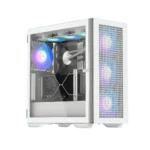 Sonic H7 ATX ARGB Gaming Case with 4x Infinity ARGB Fans Black&White