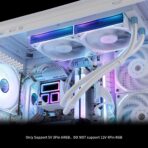 Thermalright Frozen Infinity 240 White Liquid CPU Cooler with ARGB Infinity Mirror