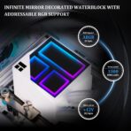 Thermalright Frozen Infinity 240 White Liquid CPU Cooler with ARGB Infinity Mirror
