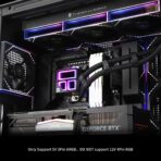 Thermalright Frozen Infinity 360 Black ARGB liquid CPU cooler with triple PWM fans