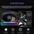 Thermalright Frozen Infinity 360 Black ARGB liquid CPU cooler with triple PWM fans