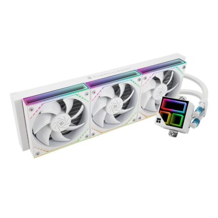Thermalright Frozen Infinity 360 White ARGB liquid CPU cooler with triple PWM fans