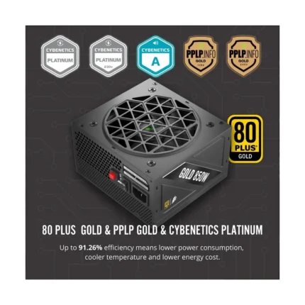 1st Player NGDP 850W Fully Modular 80 Plus Gold ATX 3.1 Power Supply